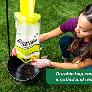 RESCUE! Japanese Beetle Trap – Reusable Bag - 6 Traps