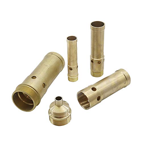 LRJSKWZC Hose Fittings Brass Bubbling Fountain Sprinklers 3/4" 1" 1.5" 2" Bubble Foam Nozzle Garden Landscape Ornamental Fountain 1Pc (Color : 3I4 inch)