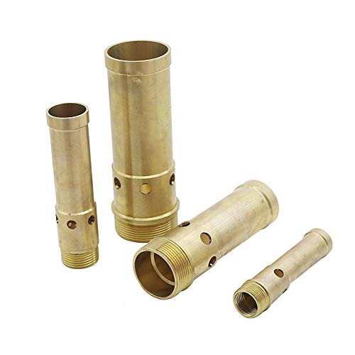 LRJSKWZC Hose Fittings Brass Bubbling Fountain Sprinklers 3/4" 1" 1.5" 2" Bubble Foam Nozzle Garden Landscape Ornamental Fountain 1Pc (Color : 3I4 inch)