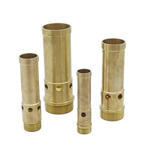 LRJSKWZC Hose Fittings Brass Bubbling Fountain Sprinklers 3/4" 1" 1.5" 2" Bubble Foam Nozzle Garden Landscape Ornamental Fountain 1Pc (Color : 3I4 inch)