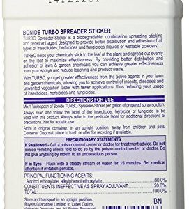 Bonide 097 Turbo Spreader Sticker 8 oz. - 2 Pack