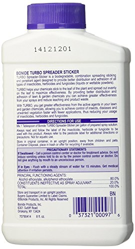 Bonide 097 Turbo Spreader Sticker 8 oz. - 2 Pack