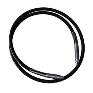 esco 10610 8′ hydraulic hose high pressure, 3/8″ with swivel fitting no kink