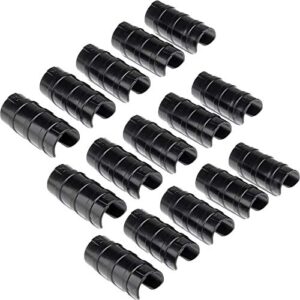 wanling 15pcs 32mm /1.26″ garden buildings tube clip greenhouse frame pipe tube film clip for greenhouse banner frame shelters
