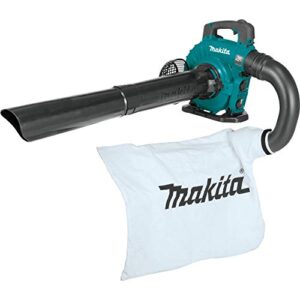 makita xbu04zv 36v (18v x2) lxt® brushless blower with vacuum attachment kit, tool only