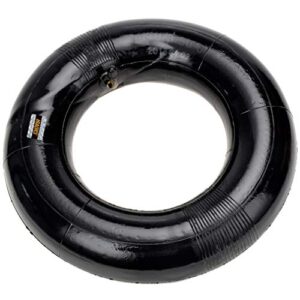 hiaors 4.10/3.50-6 lawn and garden inner tube tr87 bent valve stem for wheelbarrows, tractors, mowers, carts, lawn mowers,hand trucks