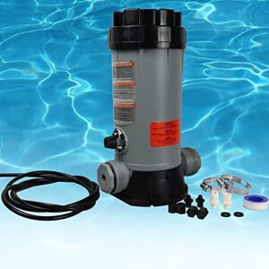 cl220 off-line automatic pool chlorinator for swimming pool ponds garden,replacement for hayward chlorine feeder,economy in-line above-ground pool automatic chlorine bromine feeder,easy to install