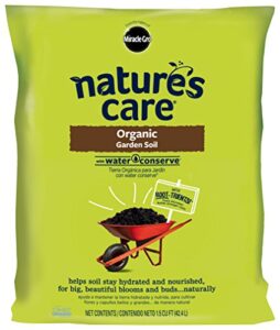 nature’s care organic garden soil with water conserve 1.5 cf