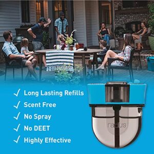 Thermacell Rechargeable Mosquito Repeller Refills; Advanced Repellent Formula Provides 20’ Protection Zone; Compatible with Thermacell E-Series & Radius Only; No DEET, Spray or Flame