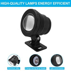 Yosoo Underwater Lawn Light, 5W RGB Outdoor Waterproof LED Swimming Pool Light Garden Lamp with Remote Controller(Black)