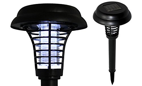 Bluedot Trading Solar Powered Pathway Lights & Bug Zappers Mosquito Bug Zapper All-in-One Wireless for Outdoor Use in Gardens, Landscapes, Pathways, and Yards