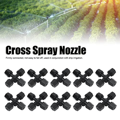 Spray Nozzle, Easy To Install Easy To Use Emitter Tubing Humidification Dust Suppression for Garden Irrigation