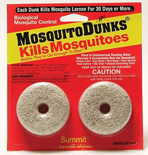 Summit...responsible solutions Mosquito Dunks 102-12 Mosquito Killer, 12 Pieces