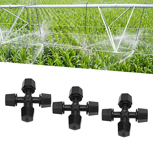 Atyhao Spray Nozzle, Emitter Tubing Easy to Install for Garden Irrigation