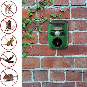 MaximalPower Protect Home Pest Repeller Mole Rat Snake Solar Charging New MOTION ACTIVATED Outdoor Garden ultrasonic Sound