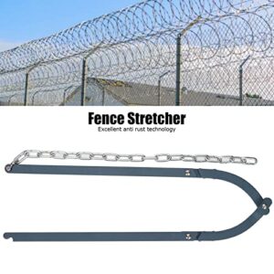 Mothinessto Chain Fence Strainer, Fence Fixer Iron Material Strong Corrosion Resistance Anti Rust Garden Fence Fixer Repair Tool Stretcher Tensioner for Electric Fence Wire