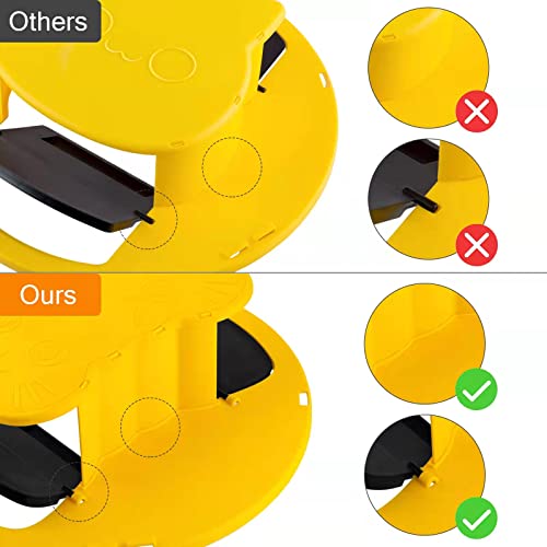 Mouse Trap Bucket, Bucket Lid Mouse Trap,Reusable Humane Mouse Traps for House Indoor,Auto Reset Rat Trap Compatible 5 Gallon Bucket