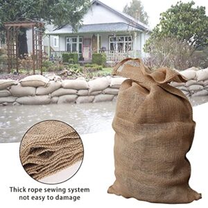 Couches Covers Thick Woven Packaging White Plastic Protection Bag Flooding Film Sandbag Patio Lawn & Garden Hose Heater Wrap (Brown, One Size)