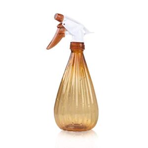halouk plastic refillable spray bottle, empty adjustable nozzle all-purpose for hair garden-b-600ml
