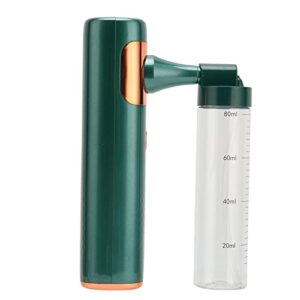 Professional Fogger Machine, 1000mAh Rechargeable Electric Fogger Machine, Handheld Atomizer Sprayer Atomizer Sprayer Machine Handheld Fogger Mist Machine for Home, Office, School, Garden(green)