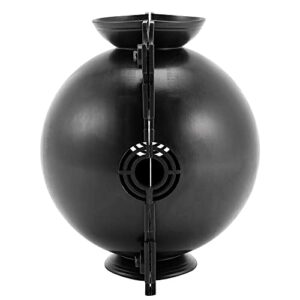 MUKLEI 16 PCS 4.7 x 4.7 Inch Large Plant Root Growing Ball Device, High Pressure Propagation Ball Reusable Plant Rooting Device Rooter Box Grafting Device for Garden Plants, Black