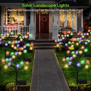 KOOPER 9 Sunflower Lights & 4 Pack Solar Garden Lights