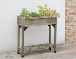 vegtrug slimline herb garden – gray wash