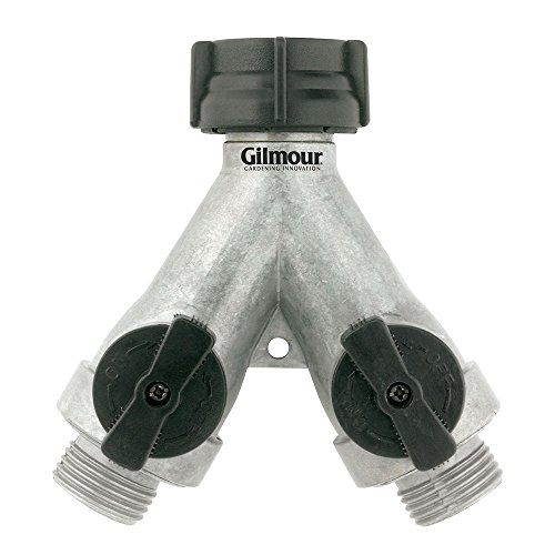 Gilmour Full Flow Aluminum 2-Way Connector AY2FFM