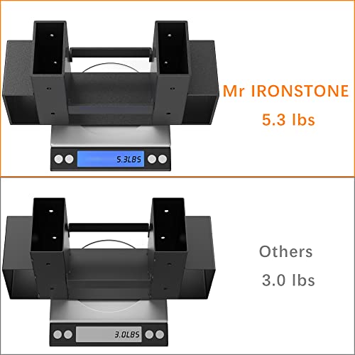 Mr IRONSTONE Firewood Log Storage Rack Bracket Kit, Adjustable Wood Rack Length Based on the Amount of Wood, for Outdoor Indoor Patio Deck Metal Log Holder Outdoor Tools with 34 Accessories