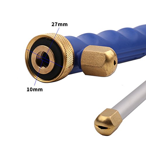 High Pressure Power Washer Spray Nozzle Wand,Water Hose Nozzle, Outdoor Garden Hose Sprayer for Car Wash and Window Washing