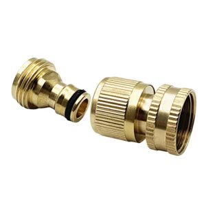 loensy Water Garden Hose Connector Quick Disconnect for Garden Hose Pressure Washer