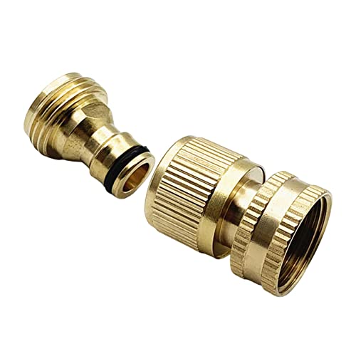 loensy Water Garden Hose Connector Quick Disconnect for Garden Hose Pressure Washer