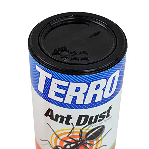 TERRO T600 Ant Dust Powder Killer for Indoors and Outdoors - Kills Ants, Fire Ants, Carpenter Ants, Roaches, Spiders, and Other Insects