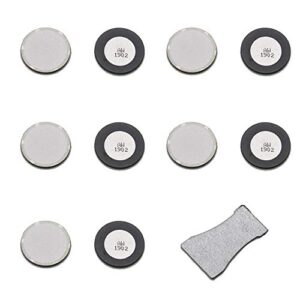 mxmoonant 10 pcs 20mm ultrasonic mist maker ceramics discs replacement pond fogger discs with replacement tool