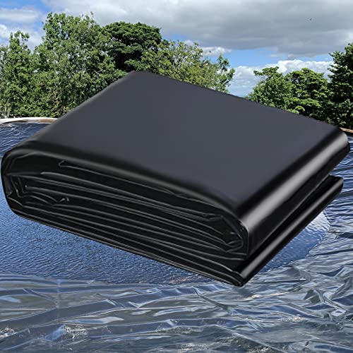 Coocure Pond Liner 15x15ft, LLDPE Garden Pond Liner, 20Mil Thickness Pond Liner for KOI or Fish, Duck and Waterscape.