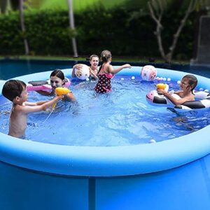 lifecolor Inflatable Swimming Pool for Kids, 8ft x 26in Family Full-Sized Swimming Pools Above Ground, Padding Pool for Outdoor, Garden, Backyard