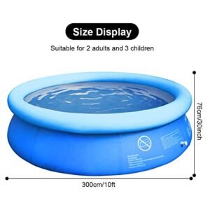 lifecolor Inflatable Swimming Pool for Kids, 8ft x 26in Family Full-Sized Swimming Pools Above Ground, Padding Pool for Outdoor, Garden, Backyard
