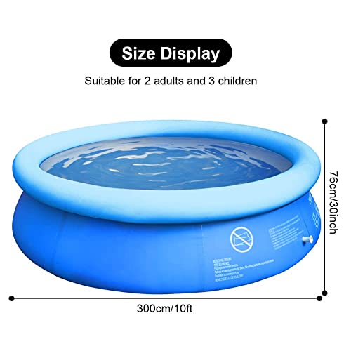 lifecolor Inflatable Swimming Pool for Kids, 8ft x 26in Family Full-Sized Swimming Pools Above Ground, Padding Pool for Outdoor, Garden, Backyard