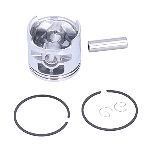 Cylinder Piston Set, Wear Resistant Iron+Aluminum Alloy Cylinder Easy to Install 58mm for Lawn for STIHL TS760 Concrete Cutoff Saws for Garden for Outdoor