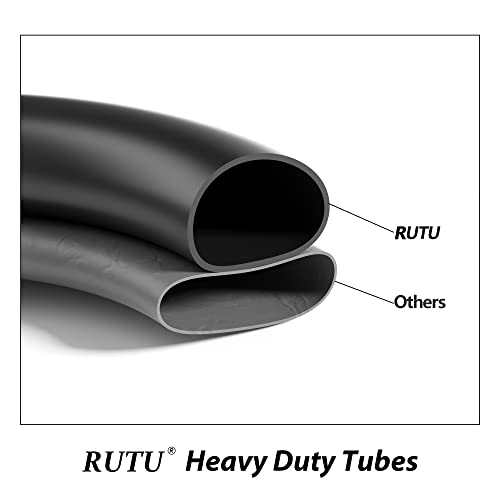 RUTU 4.80/4.00-8" Premium Replacement Tire Inner Tubes, 4.80/4.00-8 tube with TR87 angled valve for Mini Bikes, Go Kart, Lawn Mowers, Hand Truck, Wheelbarrow for 4.80 4.00-8/480/400-8 Tires (2-Pack)