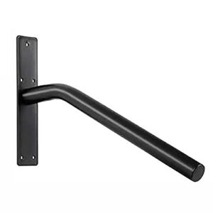 jzwlw wall mount handrails for outdoor steps, handrail for 1-3 step stairs, iron outdoor grab bar with powder coat finished for garage yard porch garden indoor outdoor steps