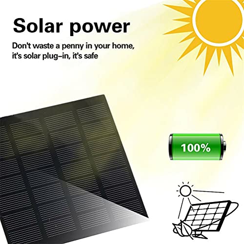 XXXDXDP Solar Panel Powered Water Fountain Pool Pond Garden Water Sprinkler Sprayer With Water Pump & 3 Spray Heads