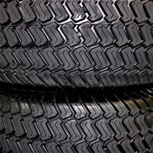 (Set of 2) 20x10.00-8 Tires & Wheels 4 Ply for Lawn & Garden Mower (Compatible with Husqvarna)