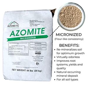 5 Pounds of Azomite - Organic Trace Mineral Powder - 67 Essential Minerals for You and Your Garden by Raw Supply