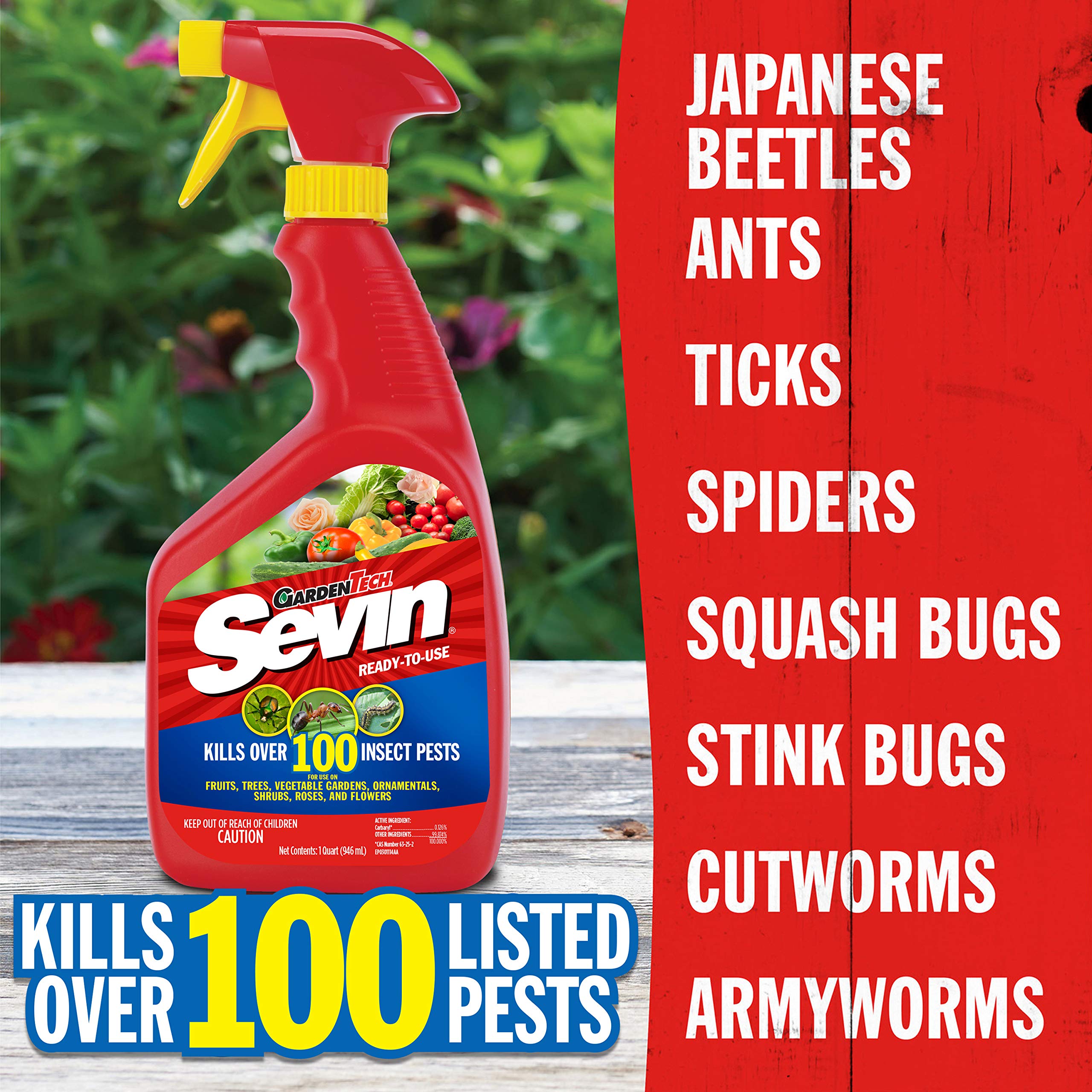 Sevin Bug Killer Ready To Use, 32 ounce