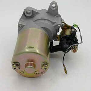 shiosheng Starter Motor & Solenoid for Honda GX160 GX200 GX 160 200 168F 5.5Hp 6.5HP Compressor Generator Small Engine 31210-ZE1-023