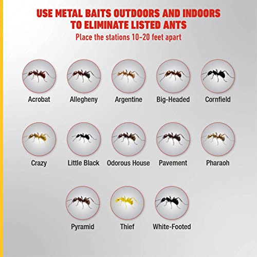 Ortho Home Defense 10PK Metal Outdoor/Indoor Bait Stations