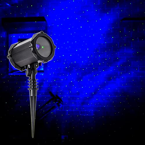 LedMall Moving Vivid Laser Firefly Star Lights with Aurora Effects Garden Decorative and Christmas Lights