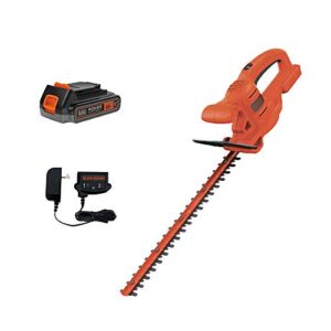 beyond by black+decker 20v max hedge trimmer kit, 18-inch (lht218d1aev) , orange