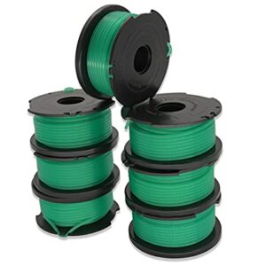 SF-080 Replacement Spool，GH3000 Trimmer Spools, Auto Feed Replacement Spools,20-Foot, 0.08-Inch, Auto Feed,Compatible with Black and Decker Weed Eater LST540 LST540B SF-080-BKP String Trimmer- 7 Pack